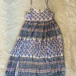 Paisley maxi dress